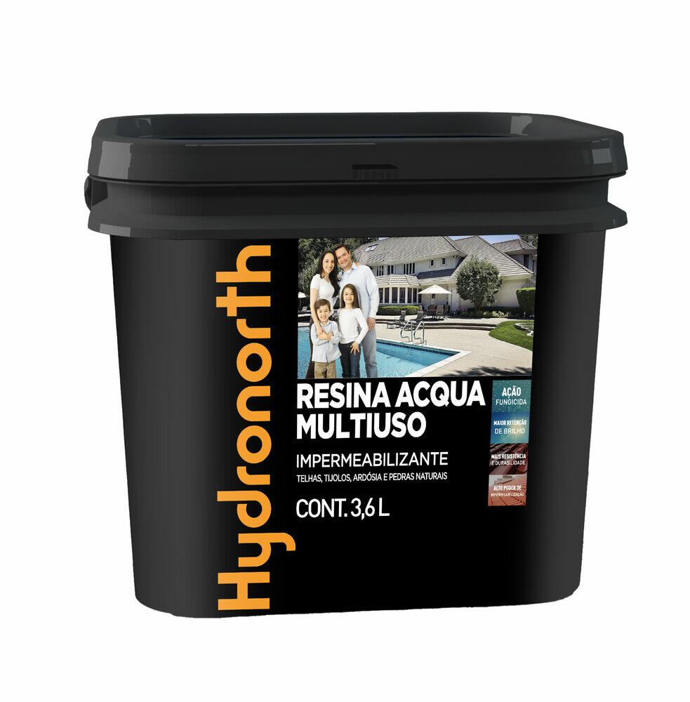 Resina Acrílica 3,6L Acqua Caramelo Brilhante Hydronorth