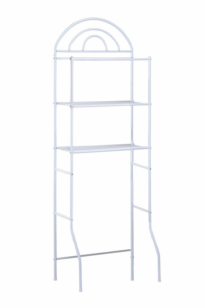 Estante Para Banheiro 24,5x59x169cm Branco Casa&Ideia