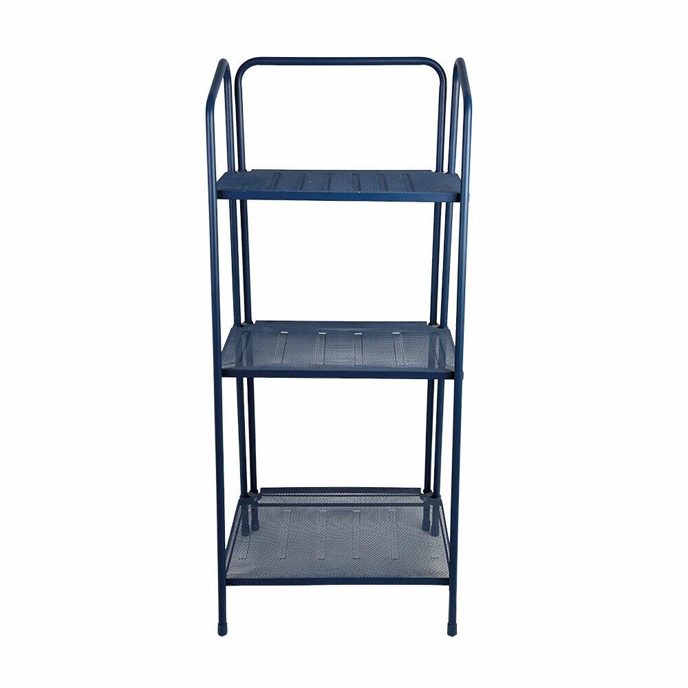 Estante 3 Prateleiras 57x48x128 Azul Diagonal