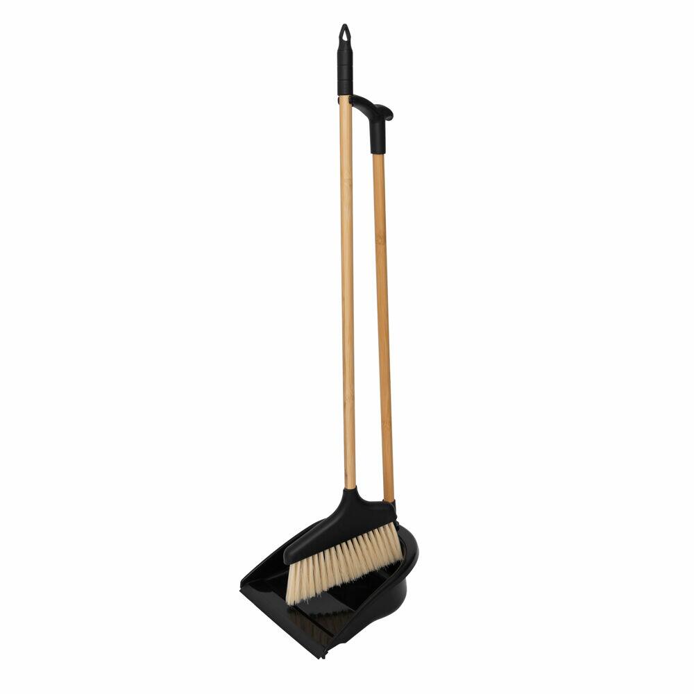Vassoura com pá Plástico e Bambu Casa&ideia