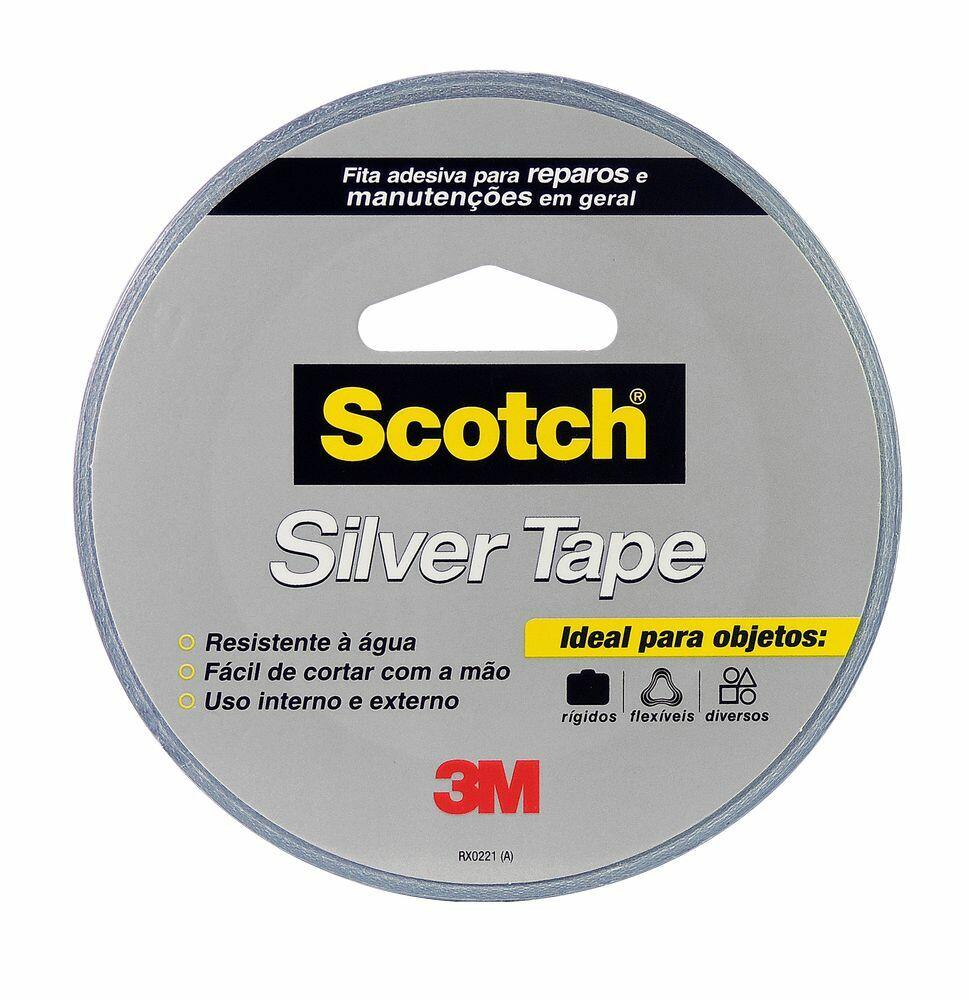 Fita Silver Tape 3M 4,5cmx25m Cinza H0002317818