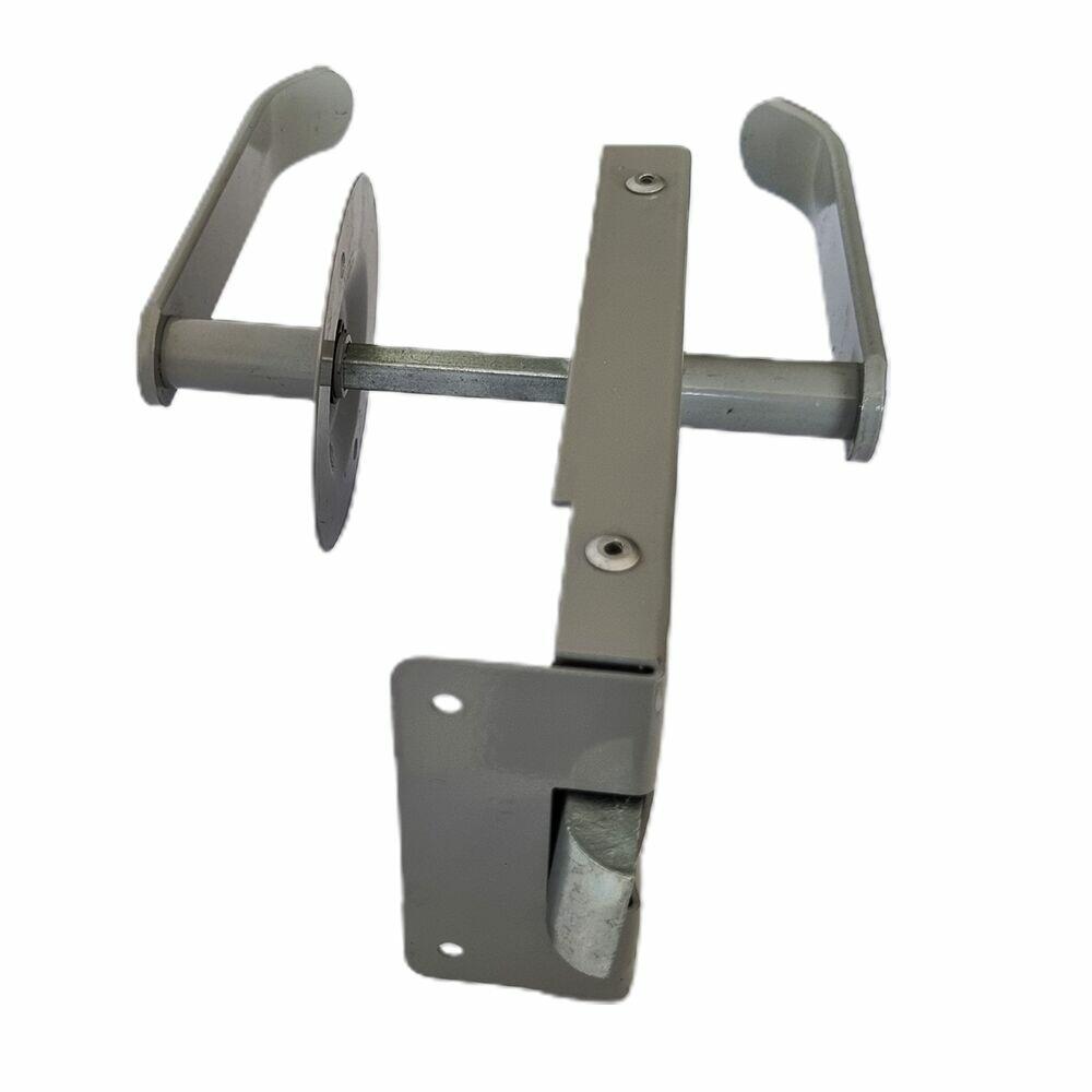 Fechadura para porta Corta-Fogo de Soprepor sem Chave Cinza Durati