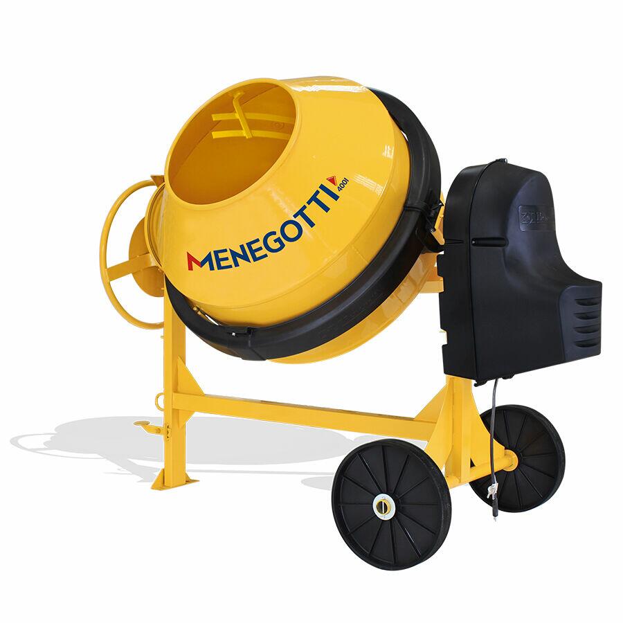 Betoneira com Motor 400L Prime com Kit 127V Menegotti