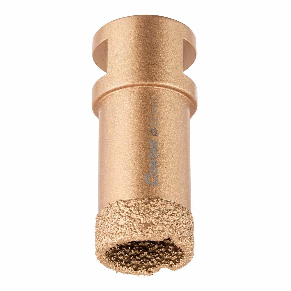 Serra Copo Diamantada 22mm para Esmilhadeira Cortag