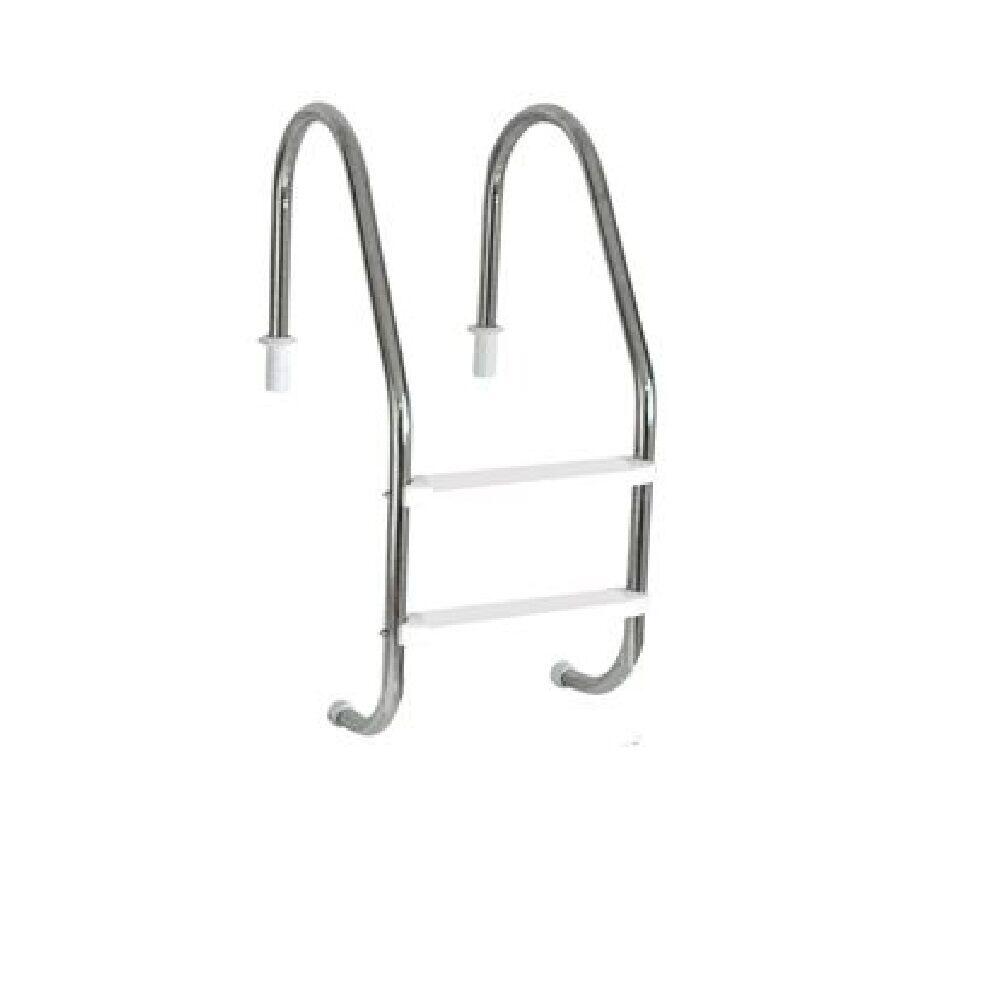 Escada 2 Níveis com Degraus em ABS para Piscina Pooltec
