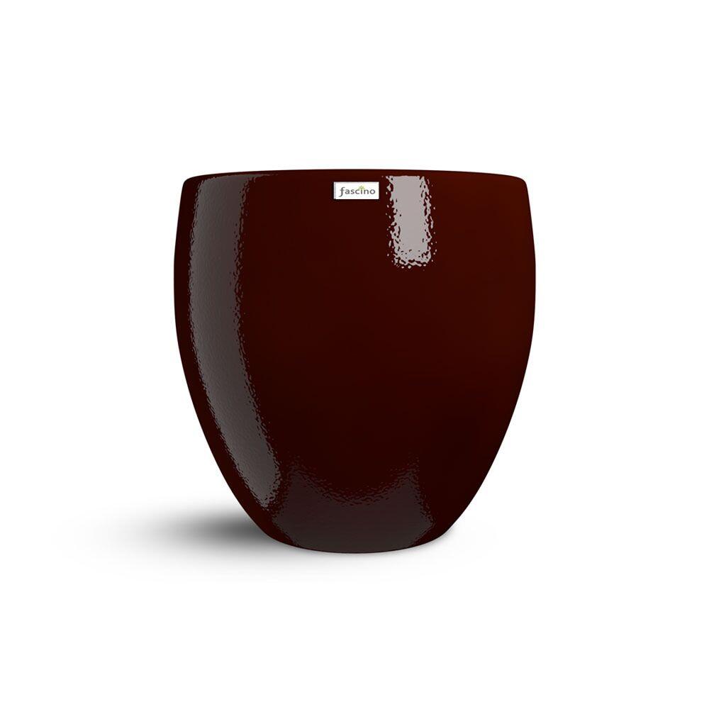 Vaso de Fibra Nobre M Vermelho Fascino