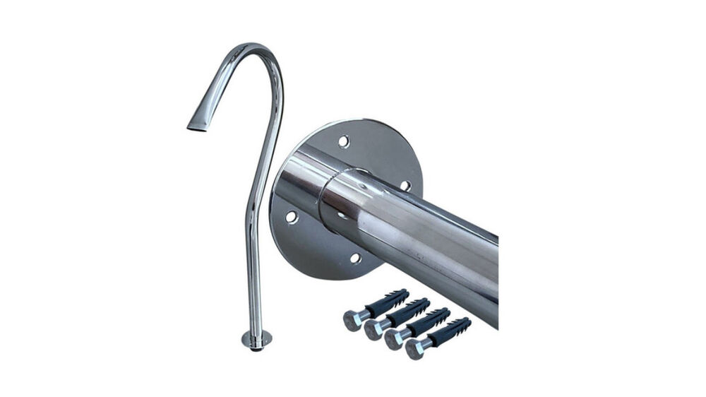 Cascata Bico de Pato 7,2 m³/h Cromado Pooltec