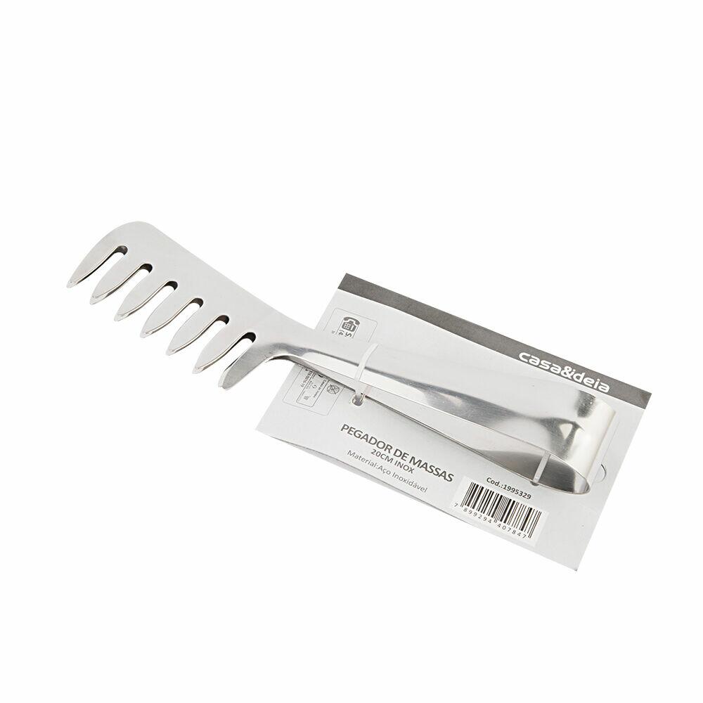 Pegador de Massas Inox 20cm Casa&Ideia