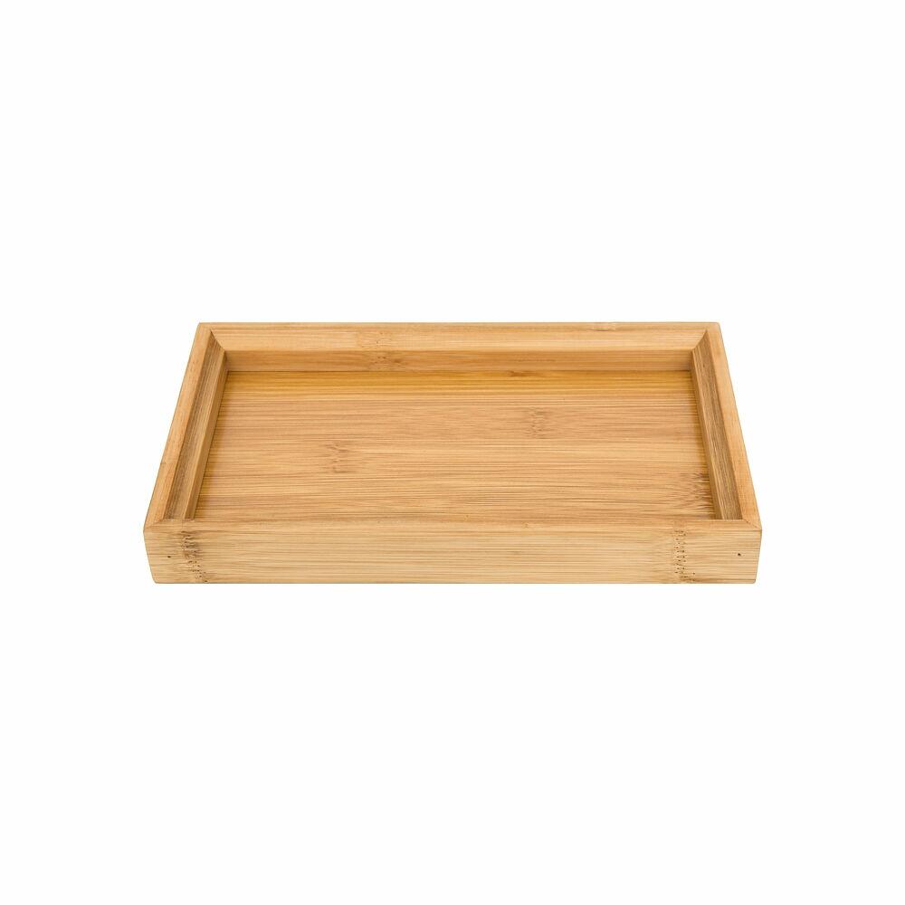 Bandeja Retangular Bambu 22x13cm Casa&Ideia