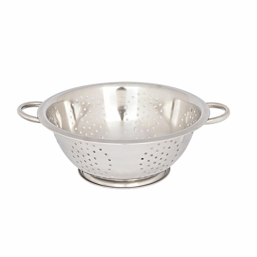 Escorredor de Massas e Arroz Espelhado Inox 28cm Casa&ideia