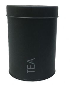 Porta Chá Redondo 13,5cm Preto Casa&Ideia