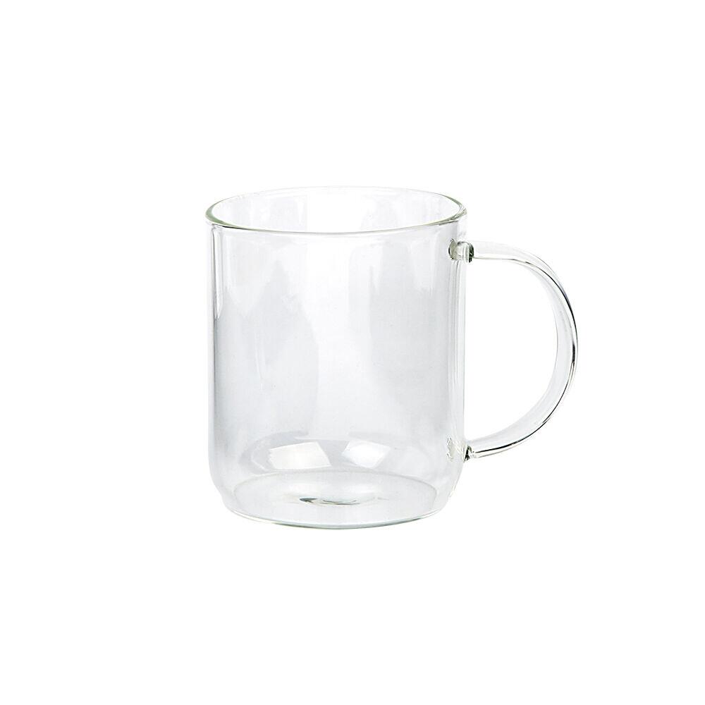 Caneca Boro Clear 450ml Transparente  Casa&Ideia