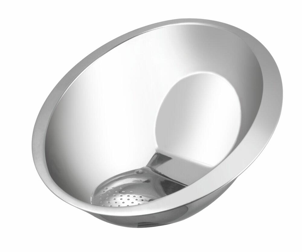 Escorredor de Arroz Inox 25cm Casa&Ideia