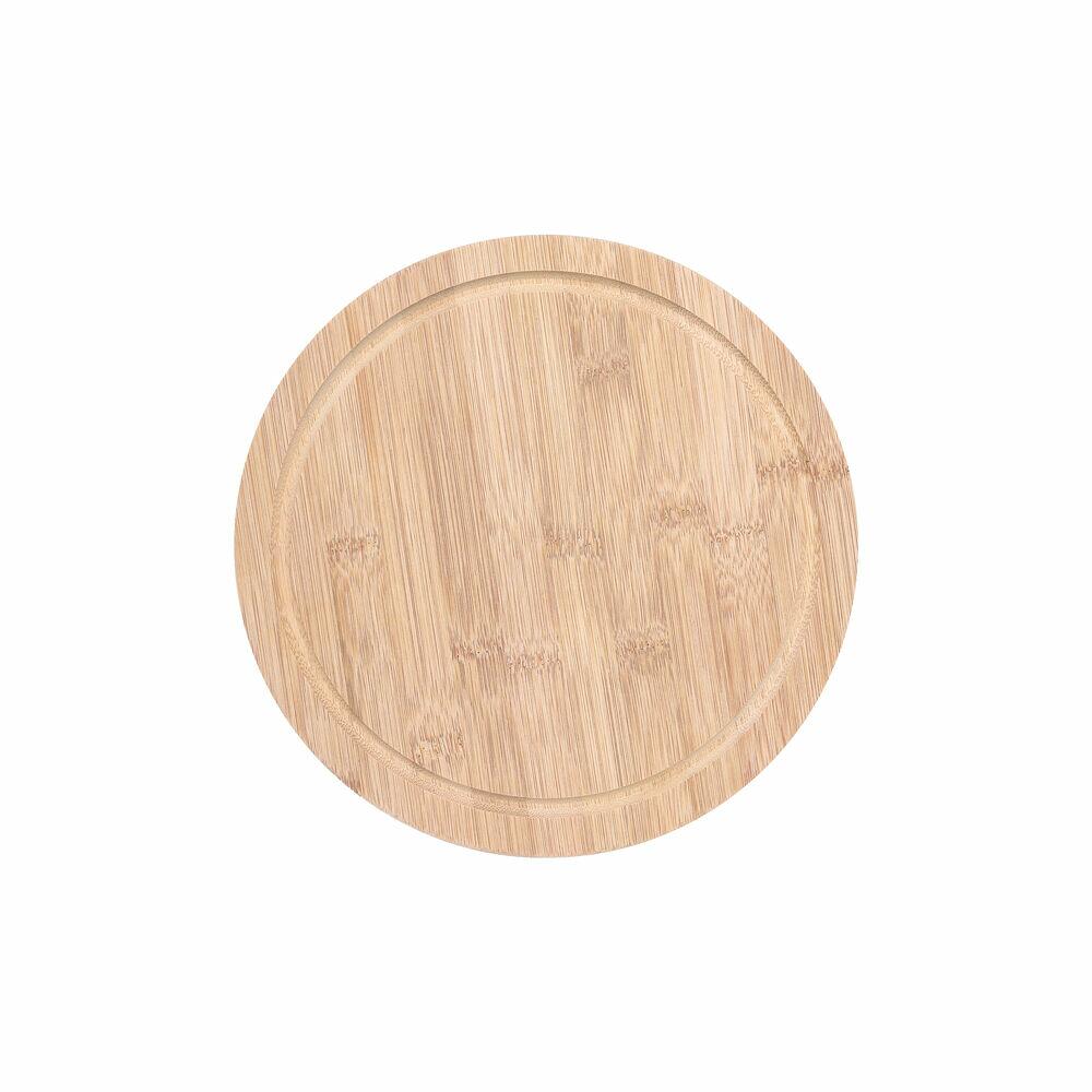 Tabua de Cozinha Redonda Bambu 25cm Casa&Ideia