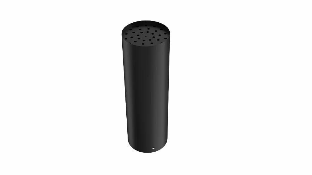 Tubo para Chaminé Lareira Genebra 18x56 Preto Fascino