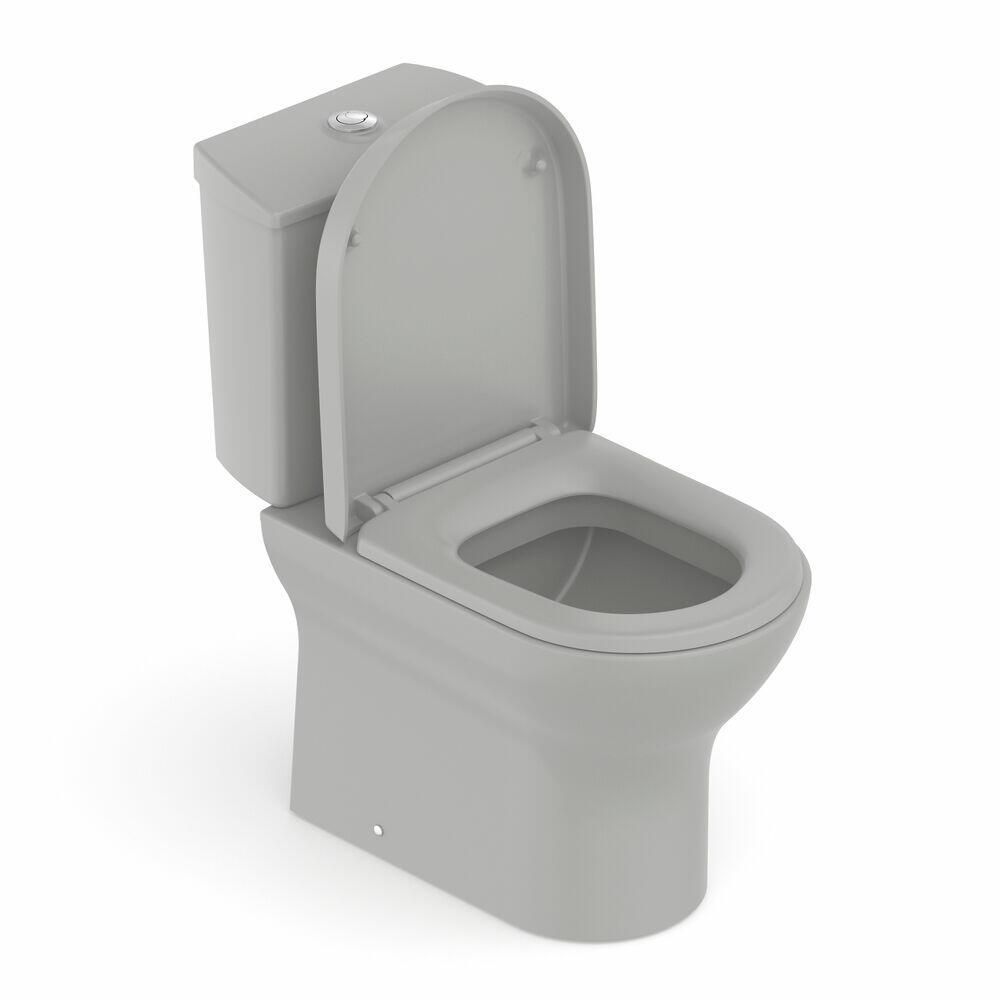 Kit Vaso Sanitário com Caixa Acoplada Acionamento Duplo 3/6L Nexo Stone Incepa