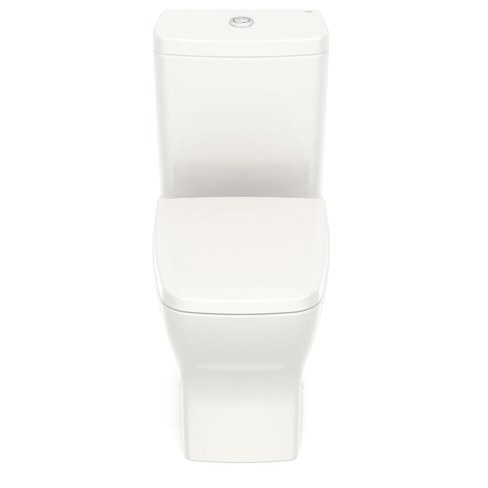 Kit Vaso Sanitário com Caixa Acoplada Boss Acionamento Duplo 3/6L Branco Matte Incepa