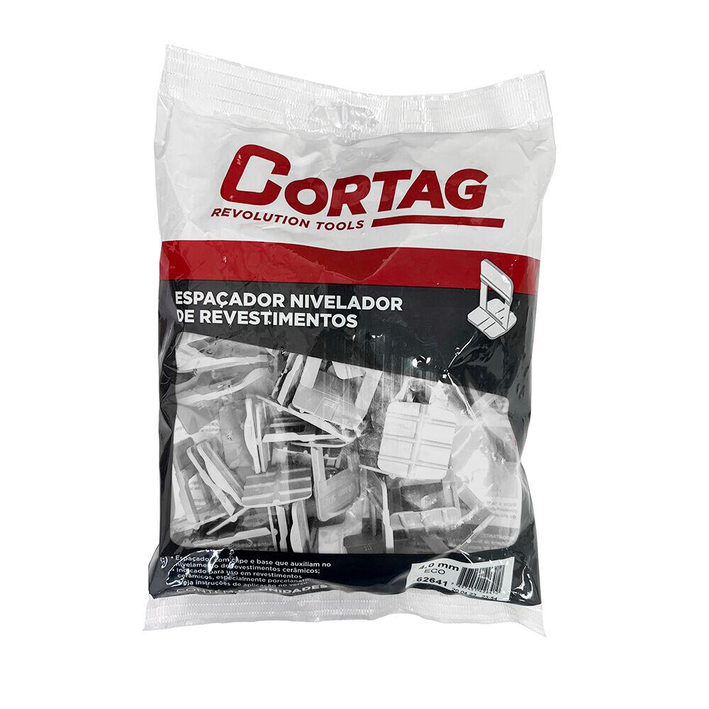Espaçador para Nivelamento 4mm Eco 50 Peças Cortag