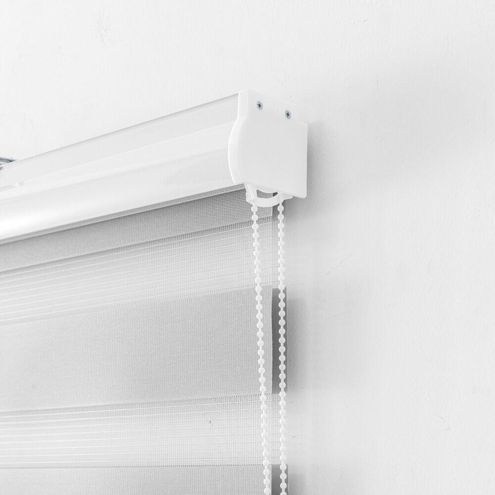 Persiana Double Vision Sunny 1,40L X 1,60A Cinza