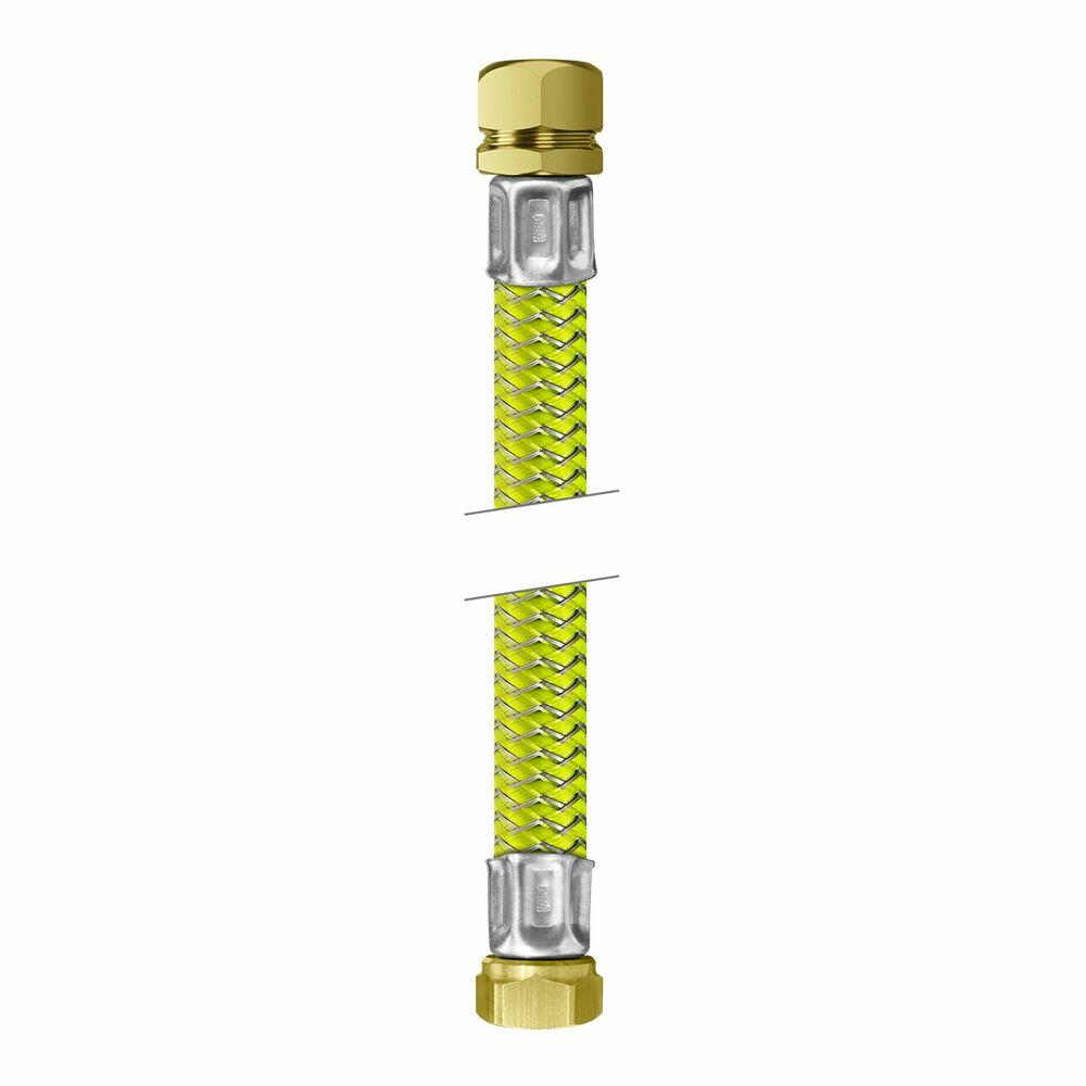 Ligação Flex para Gás 1/2X3/8