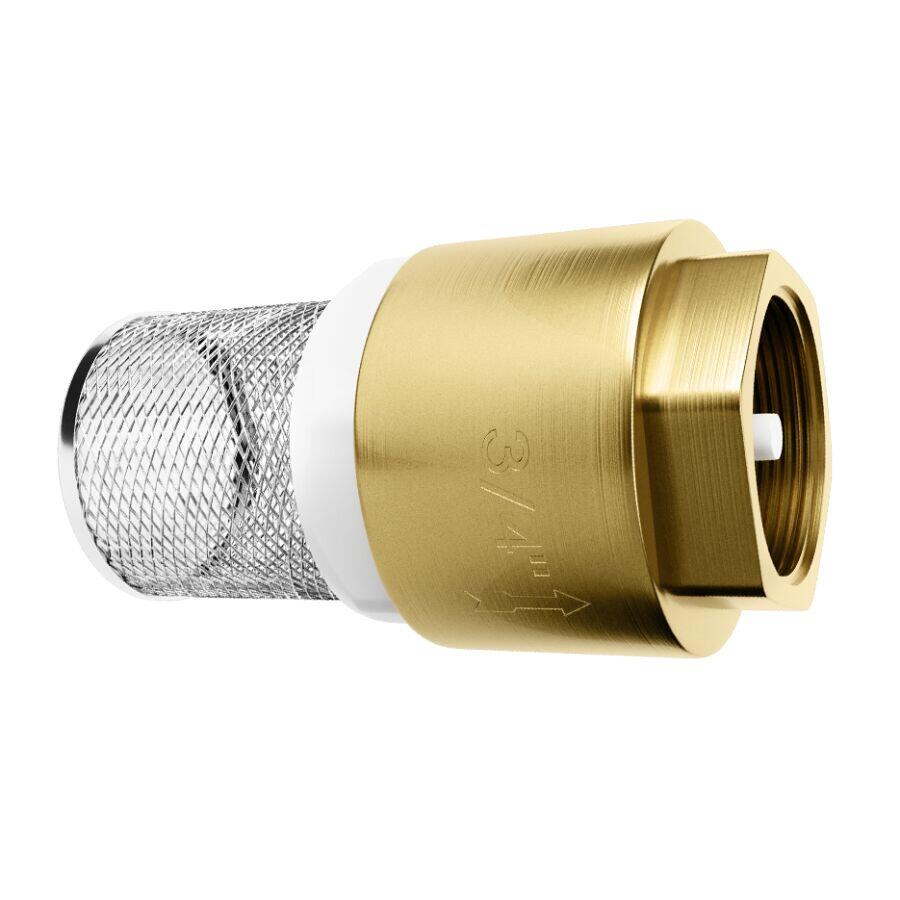 Válvula de Retenção com Tela Inox  3/4