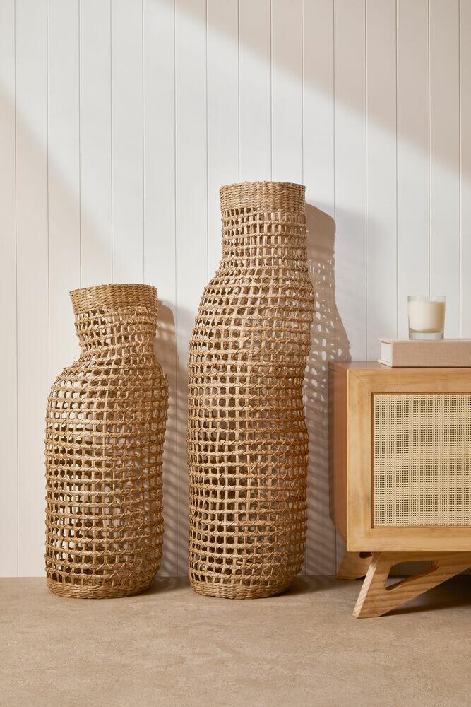 Vaso de Fibra Natural 66x25 Mart Collection