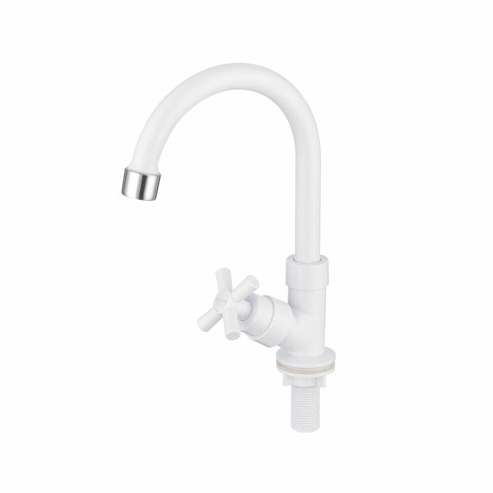 Torneira de Mesa ABS C31 Lavatório Branco Hidrofama