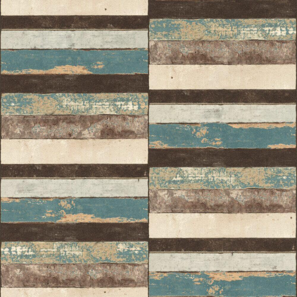 Papel de Parede Madeira com Listras 0,53x10m Diagonal