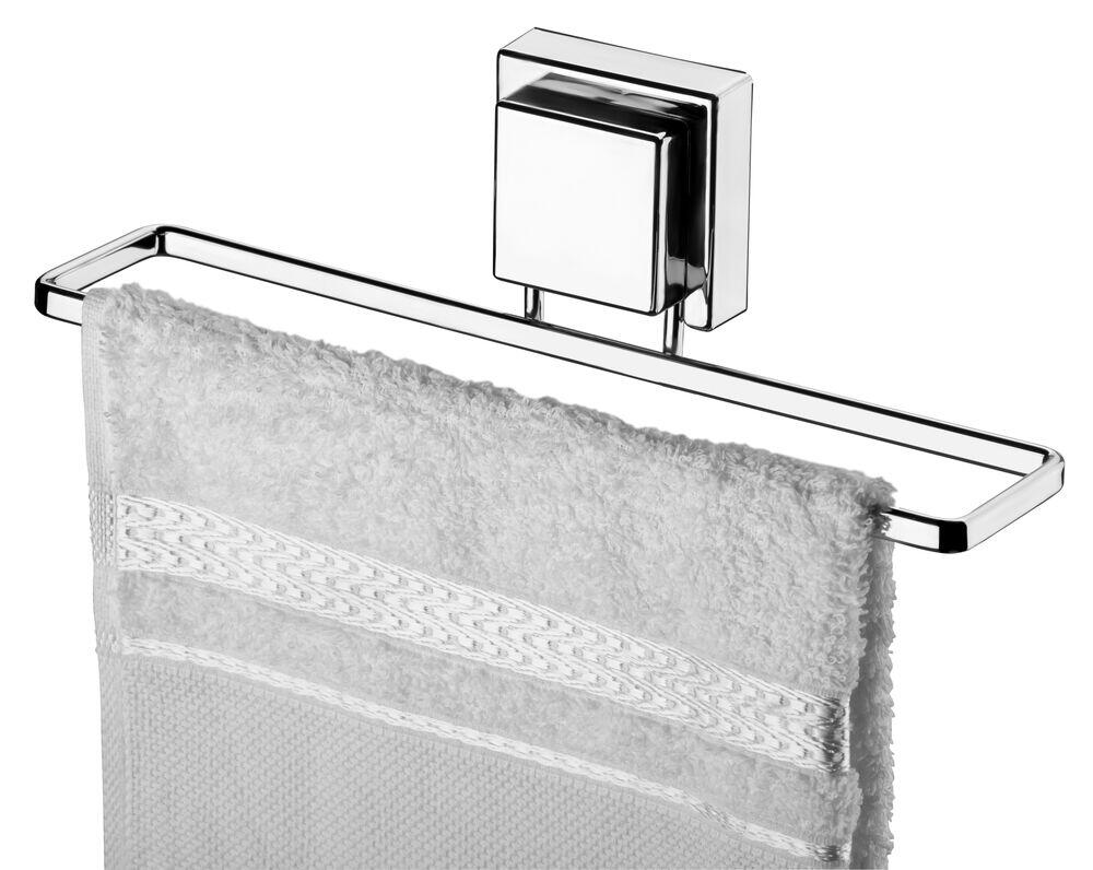 Suporte Para Toalha Com Ventosas 25cm Cromado Future