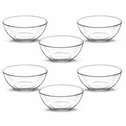Jogo de Sobremesa 6 Peças 300ml Vidro Casa&Ideia