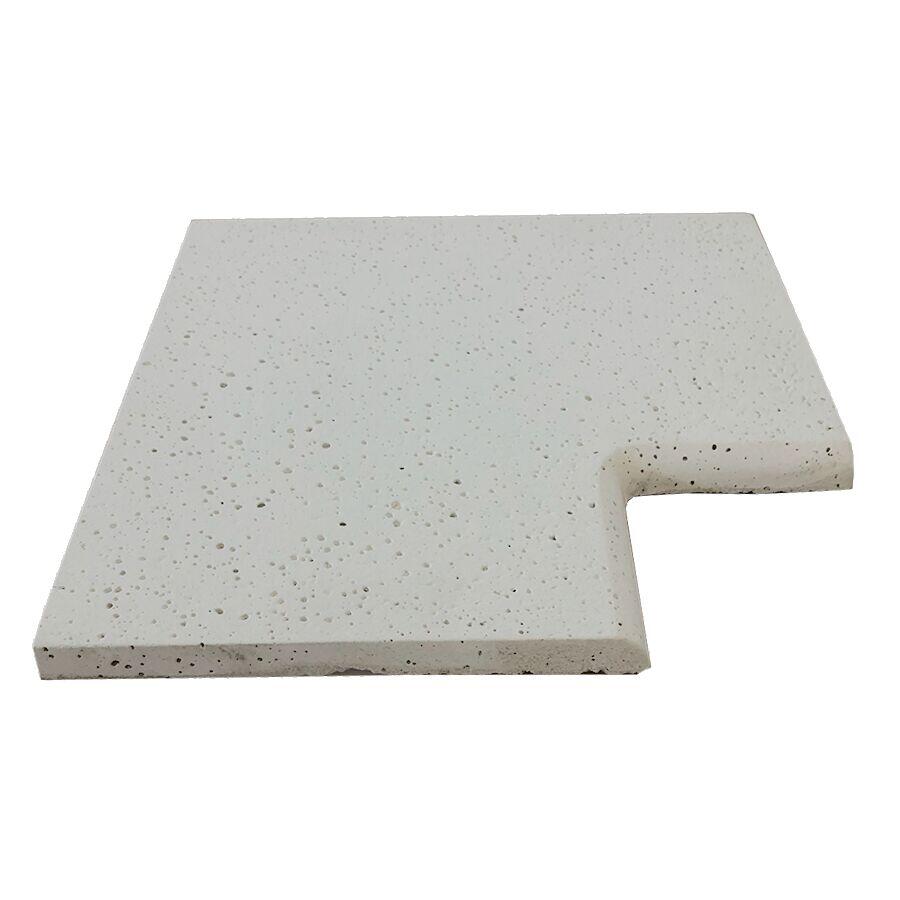 Borda Canto Viaacqua Boleada Nebbia 90º 60x60x2 Cimentissimo