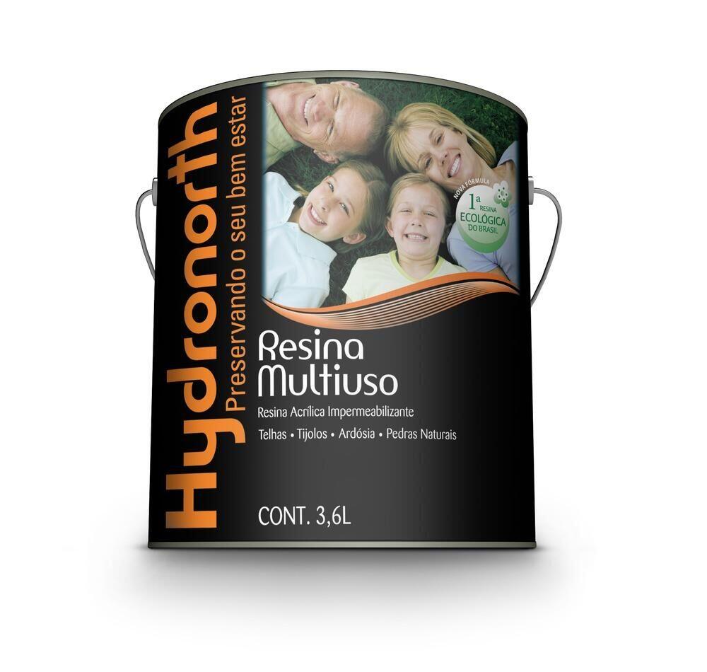 Resina Acrílica Multiuso 3,6L Incolor Hydronorth