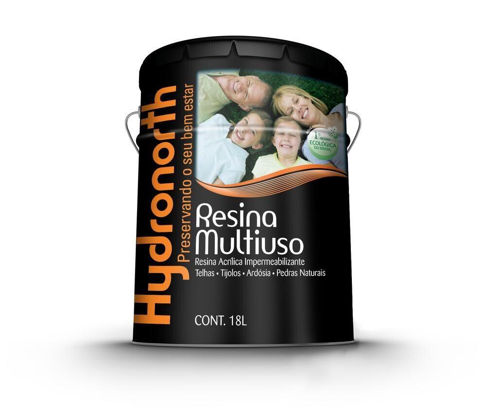 Resina Acrílica Multiuso 18L Incolor Hydronorth