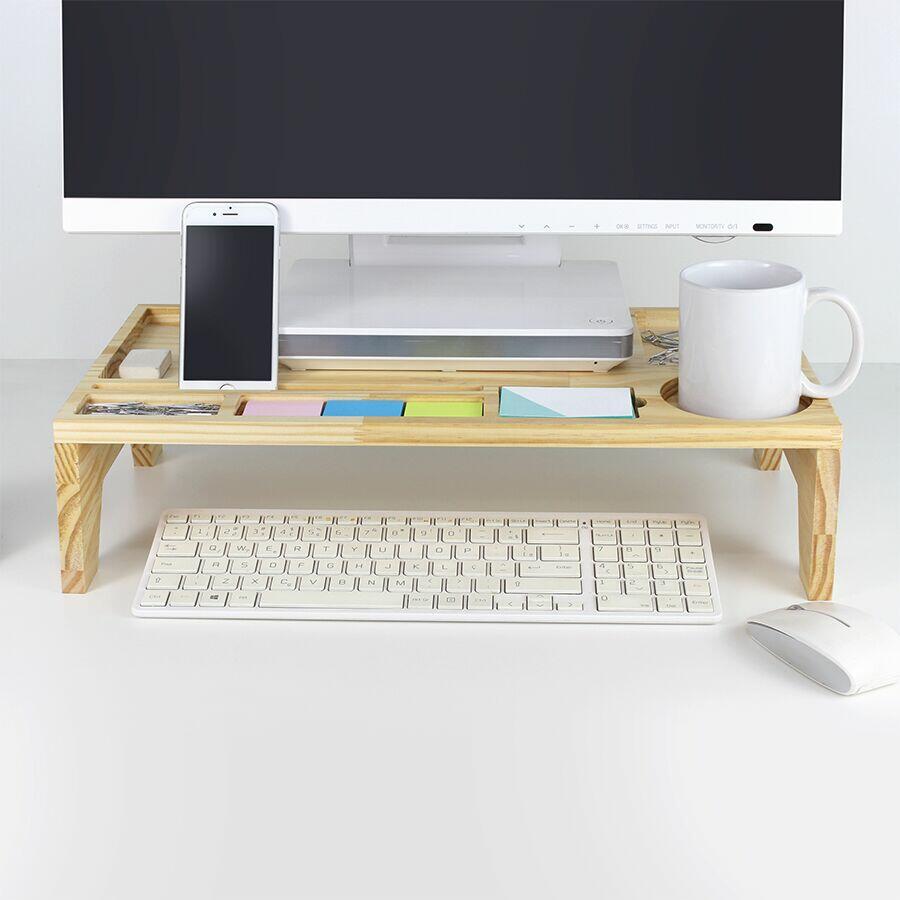 Apoio para Tablet e Computador 9x25x50,5cm Uatt Presentes