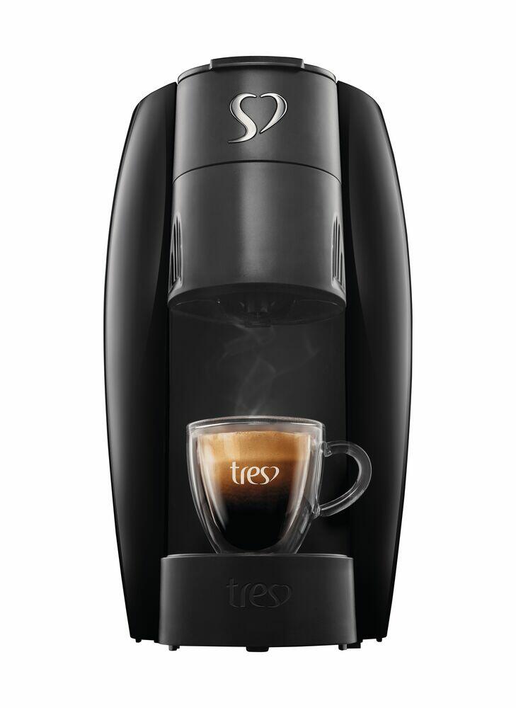 Cafeteira Espresso Lov Preto - TRES 3 Corações