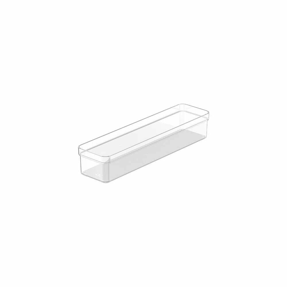 Organizador de Gaveta Clear 30x7,5x5,6cm Natural Martiplast