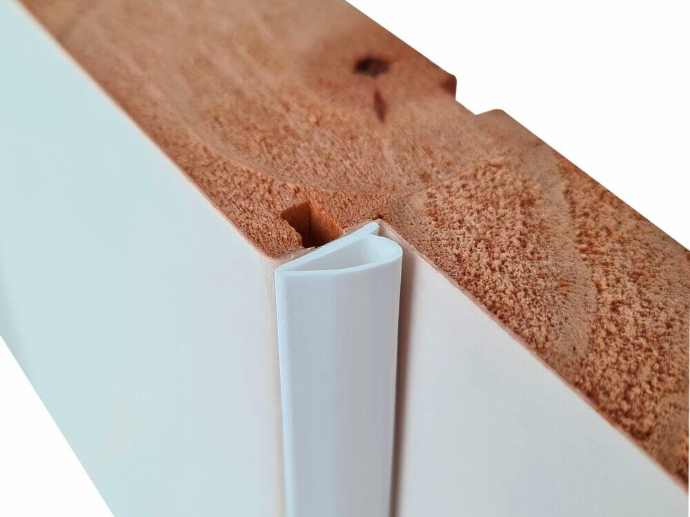 Protetor de Borracha para Porta 5792 5MTS Branco Belledoor