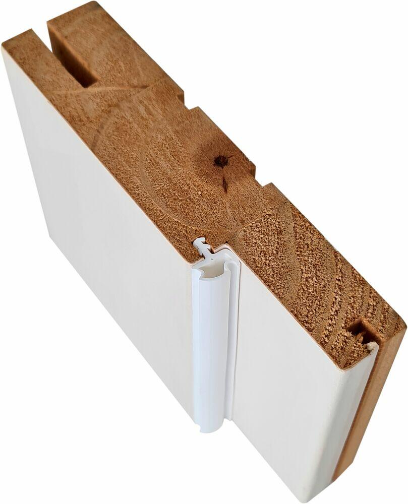 Protetor de Borracha para Porta 5788 5MTS Branco Belledoor