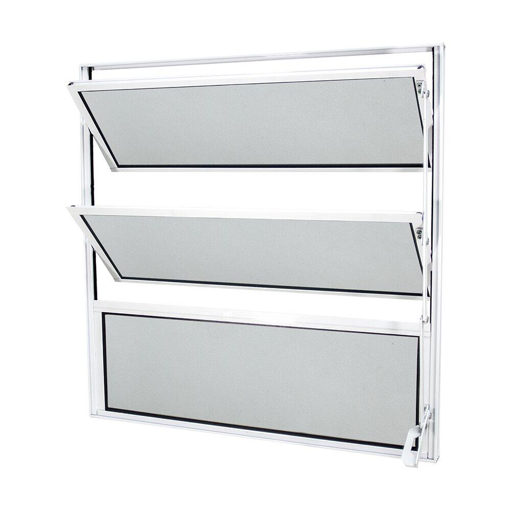 Basculante Alumínio Classic 60x60cm Branco CRV