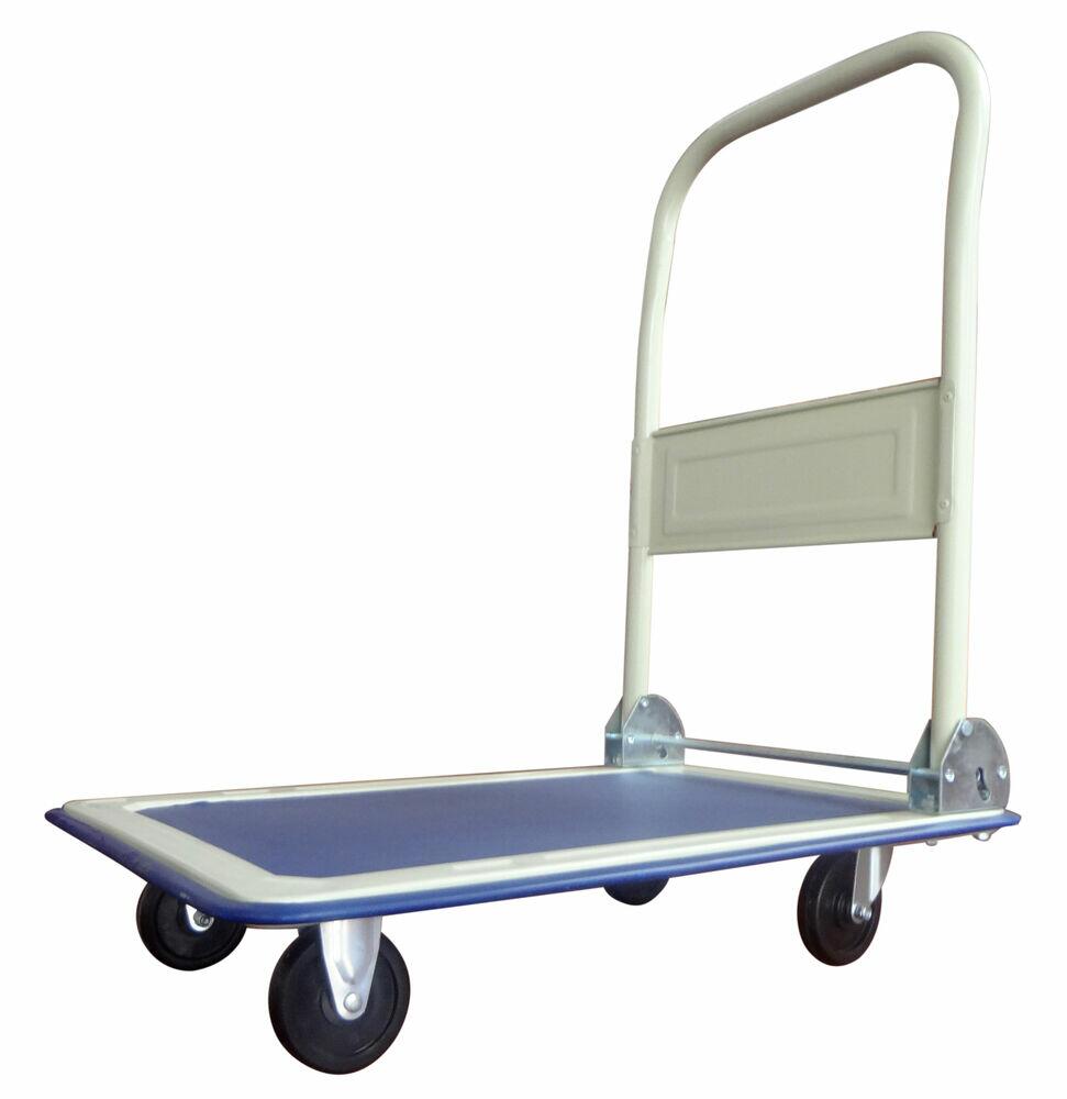 Carrinho de Transporte Multi Função Plataforma Aço 150kg Brico Forte