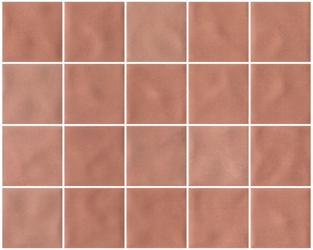 Piso Cerâmico Prisma Coral Mesh Bold Brilhante 7,5x7,5 Eliane