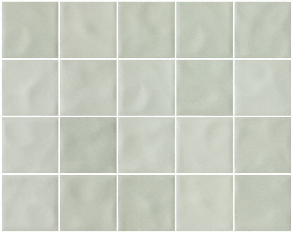 Piso Cerâmico Prisma Hijau Mesh Bold Brilhante 7,5x7,5 Eliane