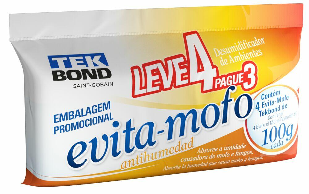Kit Antimofo Leve 4 Pague 3 100gr Branco Tekbond