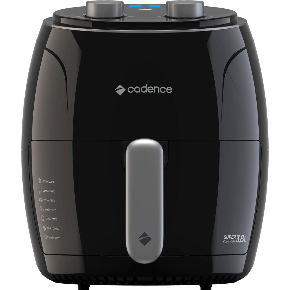 Fritadeira Elétrica Air Fryer 3,8L Frt410 Preto Cadence