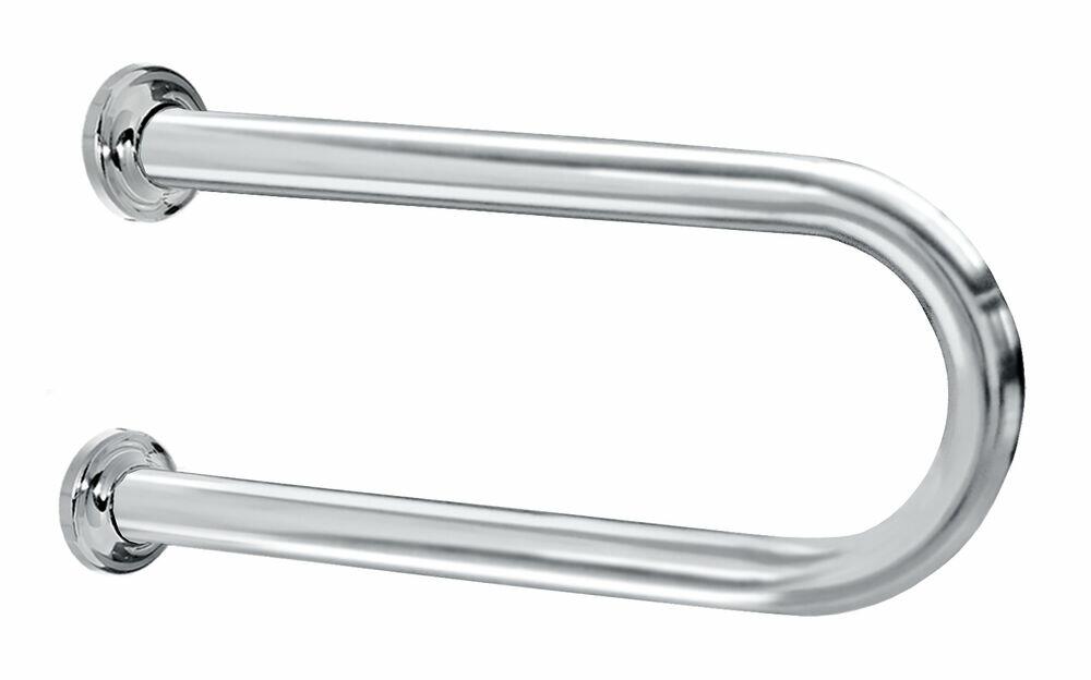 Barra de Apoio Lateral Fixa 30cm Cromado Sicmol