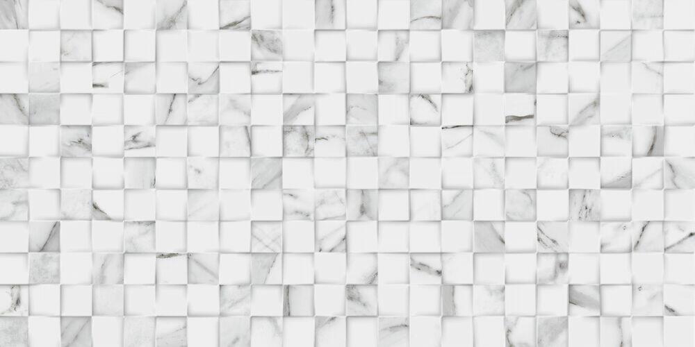 Revestimento Parede Quantum Carrara Lux Retificado Brilhante 45X90 Biacongres