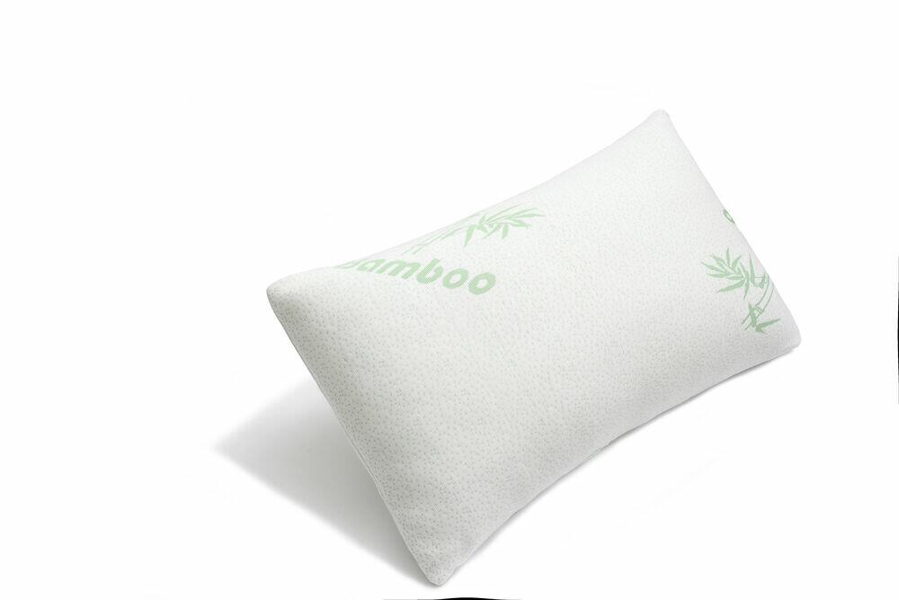 Travesseiro de Fibra de Bambu 70x50cm Branco Casa&Ideia