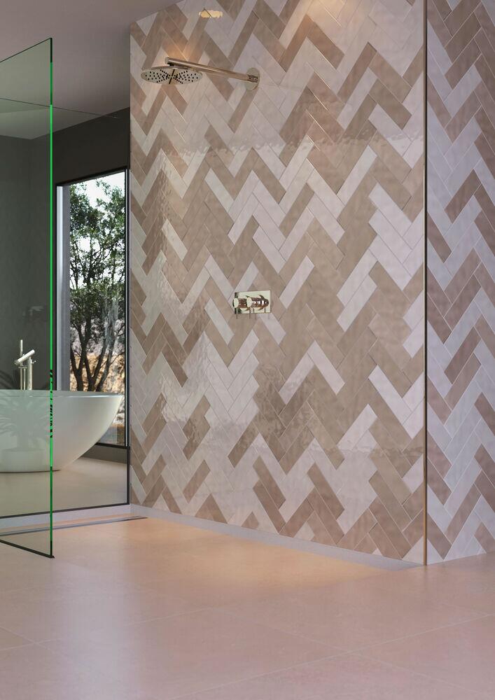 Porcelanato Caliza Off White Retificado Acetinado 59x59 Eliane