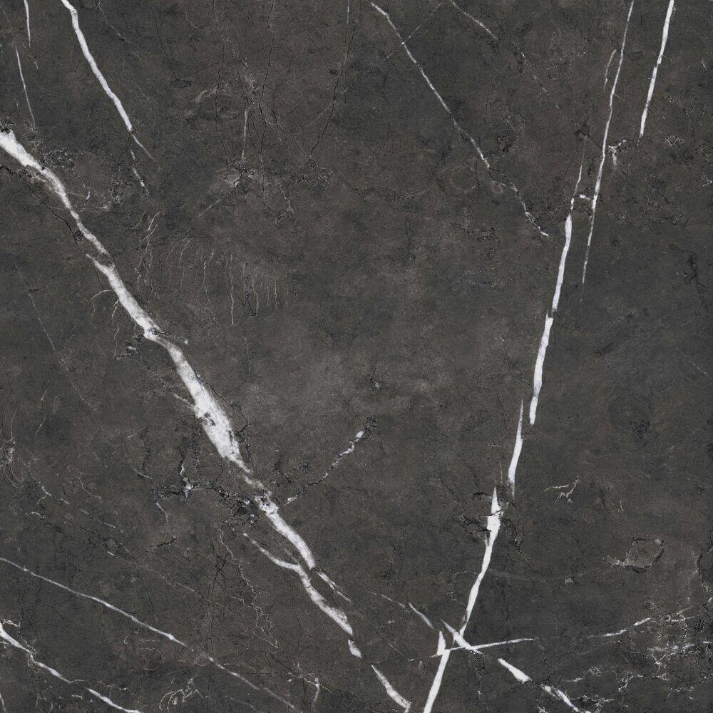 Piso Cerâmico Piero Black Alicante Preto Retificado Brilhante 67x67 Ilhabella