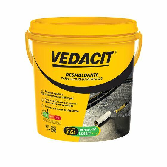 Desmoldante para Concreto Revestido 3,6L  Desmol CD Vedacit
